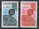 Andorra franz. Post 0,9 Fr 1967 CEPT-EUROPA postfrisch = ohne Falz 0.87 £  +  8.67 £ shipping