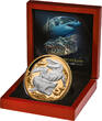 Niue 10$ 2022 5 oz Silver Coin Apex Predators - Crocodile & Shark Proof