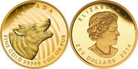 Kanada 200$ 2014 1 oz Gold Coin Call of the Wild - Wolf PP 4,291.40 £  +  26.01 £ shipping