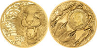 Cook Inseln 25$ 1/4 oz Gold Coin King of the East - Tiger - Ultra High Relief -