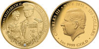Niue 100$ 2025 1 oz Gold Coin Portraits of Power - Elizabeth II & Charle... 4,074.67 £  +  26.01 £ shipping