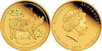Australien 100$ 2019 1 oz Gold Coin Lunar Series II. - Year of the Pig PP 3,641.19 £  +  26.01 £ shipping