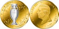 Salomon-Inseln 25$ 1 oz Gold Coin UEFA Euro Cup 2024 - Trophy -