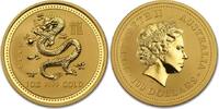 Australien 100$ 2000 1 oz Gold Coin Lunar Series I. - Year of the Dragon ST 3,771.23 £  +  26.01 £ shipping