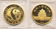 China 25 Yuan 1/4 oz Gold Coin Panda -