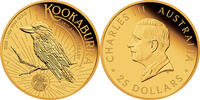 Australien 25$ 2025 1/4 oz Gold Coin Kookaburra PP 996.99 £  +  26.01 £ shipping