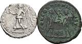 ROM, Kaiserzeit Lot Denar, Antoninian Septimius Severus 193-21, Diocletianus 284-305 s / VF-