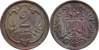 Österreich, Kaiser Franz Joseph I. 2 Heller -