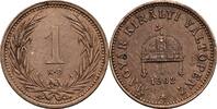 Österreich, Kaiser Franz Joseph I. 1 Filler -