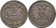 Österreich, Kaiser Franz Joseph I. 2 Heller -