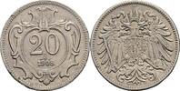 Kaisertum Österreich 20 Heller Franz Joseph I. 1848-1916 -
