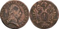 Österreich, Franz II.(I.) 1792-1835 1 Kreuzer -