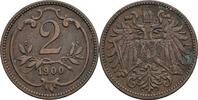 Kaisertum Österreich 2 Heller Franz Joseph I. 1848-1916 -