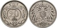 Österreich, Kaiser Franz Joseph I. 20 Heller -
