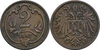 Österreich, Kaiser Franz Joseph I. 2 Heller -