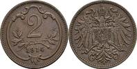 Kaisertum Österreich 2 Heller Franz Joseph I. 1848-1916 -