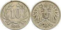 Kaisertum Österreich 10 Heller Franz Joseph I. 1848-1916 -