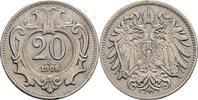 Kaisertum Österreich 20 Heller Franz Joseph I. 1848-1916 -