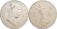 Österreich, Kaiser Franz Joseph I. 5 Kronen (60-jähriges Regierungsjubiläum) -