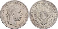 Österreich Habsburg 1 Gulden Wien Kaiser Franz Joseph I. -