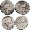 Römisches Reich - Republik Lot mit 2 Denaren Republican silver denarii 2nd - 1st centuries BC -