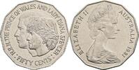 Australien 50 Cents Hochzeit von Prinz Charles und Lady Diana Spencer -