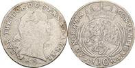 Pfalz-Sulzbach 10 Kreuzer Karl Theodor 1742-1799 -