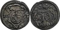 Sachsen 1 Pfennig Johann Georg IV. 1691-1694 -