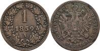 Kaisertum Österreich 1 Kreuzer Kaiser Franz Joseph I. 1848-1916 -