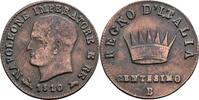 Königreich Italien 1 Centesimo Napoleon 1805-1814 -