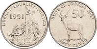 Eritrea 50 Cents Eritrea, 50 Cents 1997 -