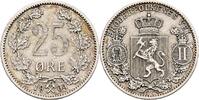 Norwegen 25 Öre Norwegen, Oscar II. 1872-1905, 25 Öre 1904 -
