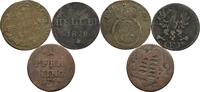 Altdeutschland Lot 3 Stück Kleinmünzen Altdeutschland, Lot 3 Stück Kleinmünzen -