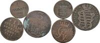 Altdeutschland Lot 3 Stück Kleinmünzen Altdeutschland, Lot 3 Stück Kleinmünzen -