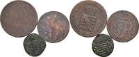 Altdeutschland Lot 3 Stück Kleinmünzen Altdeutschland, Lot 3 Stück Kleinmünzen -