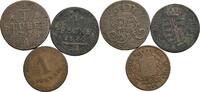 Altdeutschland Lot 3 Stück Kleinmünzen Altdeutschland, Lot 3 Stück Kleinmünzen -