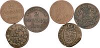 Altdeutschland Lot 3 Stk. Kleinmünzen Altdeutschland, Lot 3 Stk. Kleinmünzen -