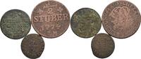Altdeutschland Lot 3 Stk. Kupfermünzen Altdeutschland, Lot 3 Stk. Kupfermünzen -