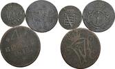 Altdeutschland Lot 3 Stück Kleinmünzen Altdeutschland, Lot 3 Stück Kleinmünzen -