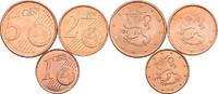 Finnland 1+2+5 Cent -