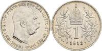 Kaisertum Österreich 1 Krone Kaiser Franz Joseph I. 1848-1916 -