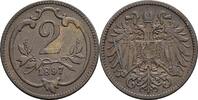 Österreich, Kaiser Franz Joseph I., 2 Heller -