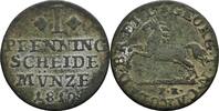 Braunschweig, Herzog Karl 1815-1830 1 Pfennig -