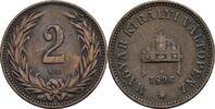 Österreich, Kaiser Franz Joseph I., 2 Filler -