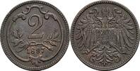 Österreich, Kaiser Franz Joseph I. 2 Heller -