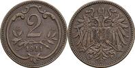 Österreich, Kaiser Franz Joseph I. 2 Heller -