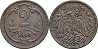 Österreich, Kaiser Franz Joseph I. 2 Heller -