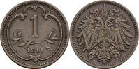 Österreich, Kaiser Franz Joseph I. 1 Heller -