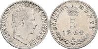 Österreich, Kaiser Franz Joseph I. 5 Kreuzer -