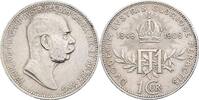 Österreich, Kaiser Franz Joseph I. 1 Krone (60-jähriges Regierungsjubiläum) -